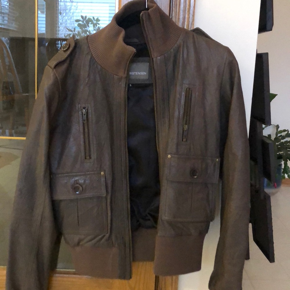 Bod & Christensen leather jacket